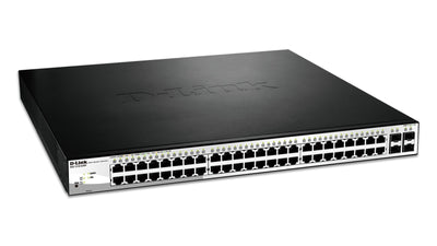 🔌 Switch D-Link DGS-1210-52MP 48 Ports PoE+ Gigabit Smart Manageable Rack 🖧 D-Link