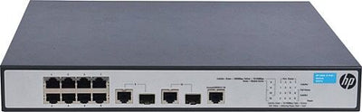 Switch HPE 1910 8 PoE+ JG537A Testé Et Fonctionnel Avec Son Câble D'Alimentation HPE