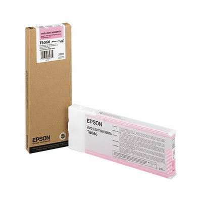 💎 Epson T6066 Encre Magenta Clair Vif Stylus Pro 4880 UltraChrome K3 🖨 Epson