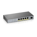 🎥 Switch Zyxel GS1350-6HP 5 Ports PoE+ Gigabit Smart Managed SFP 🔌 ZyXEL