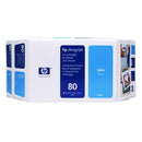 🖨️ Cartouche & Tête D’impression HP C4891A HP 80 Cyan 350ml 05/2010 Original 💙 HP