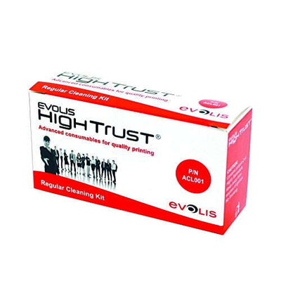 🛠️ Kit Nettoyage Evolis Zenius Primacy 5 Cartes 5 Lingettes ( ACL001 ) 🔧 EVOLIS