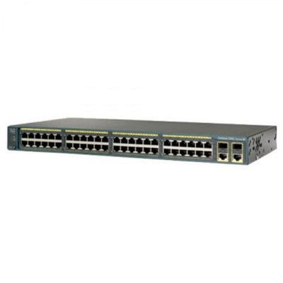 🔀 Cisco WS-C2960S-48TS-S 48 Ports Gigabit Manageable LAN Lite Switch 🌐 Cisco