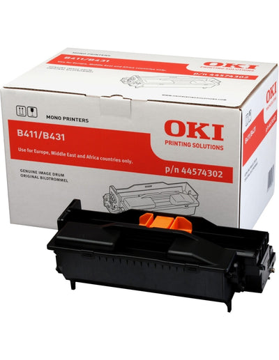 🖨️ Tambour Laser Original Oki 44574302 Noir 25 000 Pages B411 B431 MB471 🖤 OKI