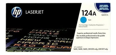 🔵 Toner HP Q6001A 124A Cyan Original 2000 Pages Neuf Scellé 🔵 HP