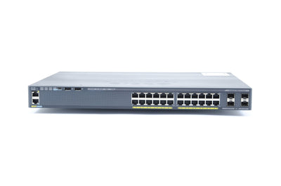 🔌 Switch Cisco Catalyst 2960X 24 Ports Gigabit Poe+ 370W 4 Sfp 🚀 Cisco