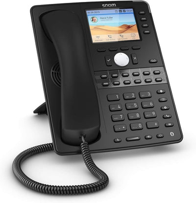 📞 Snom D765 Téléphone IP 12 Comptes SIP Bluetooth Gigabit PoE Écran Couleur 📞 Snom