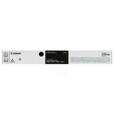 🖨️ Toner Canon C-EXV 58 Black Original Haute Capacité 71000 Pages 🖨️ Canon