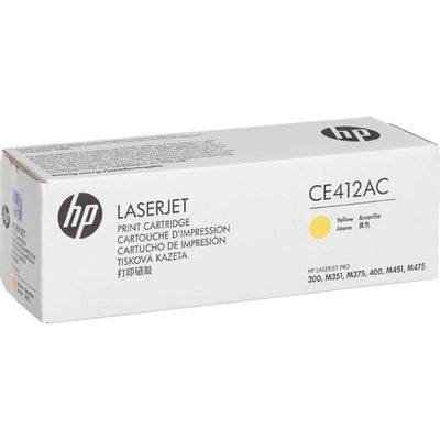 🖨️ Toner HP 305A CE412AC Jaune Original - 2600 Pages LaserJet Pro 🟡 HP