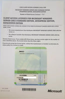 🔐 Licence Microsoft Dell Windows Server CAL 2003 5 Clients Device 💻 Dell