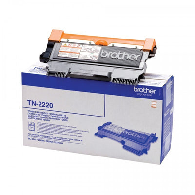 🖨️ Toner Brother TN-2220 Original Noir Haute Capacité 2600 Pages Neuf 🖨️ Brother