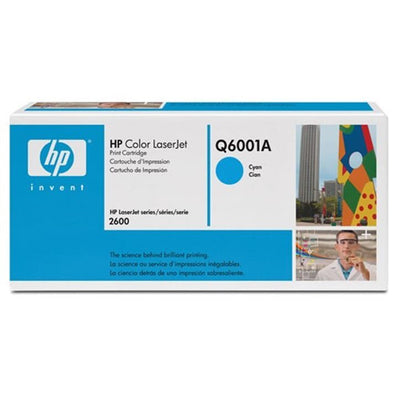🌟 Toner HP Cyan Q6001A Neuf et Prêt à Imprimer ! 💙 HP