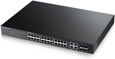 🔌 Switch Zyxel Gs1920-24hpv2 Poe+ Géré 24 Ports Nebulaflex 375w 🌐 ZyXEL