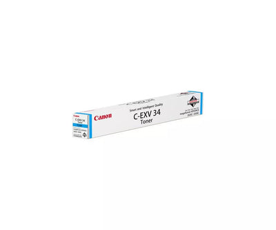 🖨️ Toner Canon C-EXV 34 Cyan 3783B002 Original 19 000 Pages imageRUNNER 🔵 Canon
