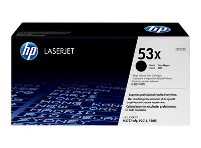 🖨️ Toner HP Q7553XC Noir Grande Capacité 7000 Pages Neuf Authentique 🖨️ HP