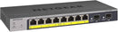 🖧 Netgear ProSafe GS110TP Switch 8 Ports Gigabit PoE + 2 SFP Manageable 🔧 NETGEAR