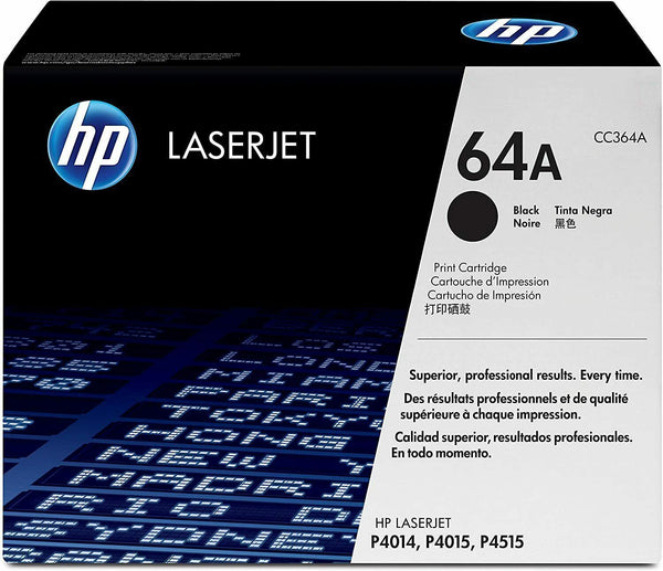 HP 64A Original Toner pour hp LaserJet P4515XM (CC364A), noir Informatique, réseaux:Imprimantes, scanners, access.:Encre, toner, papier:Cartouches de toner HP   