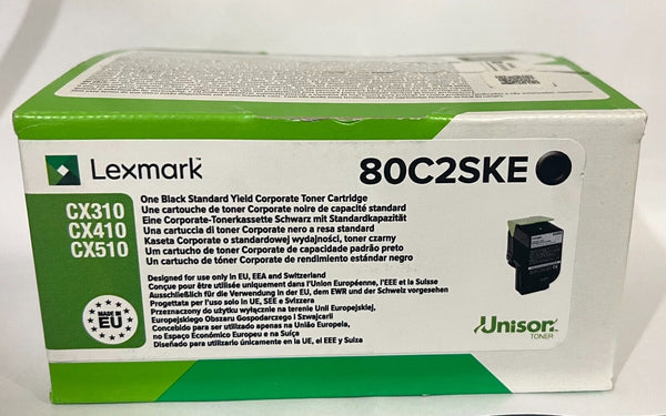 Cartouche Lexmark 80C2SKE Original Neuf Noir 2500 Pages Pour CX310-CX410-CX510  Lexmark   