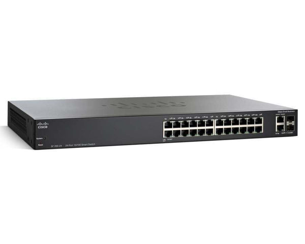 Cisco SF200-24P - Commutateur Smart 24 ports 10/100 avec PoE  CISCO   