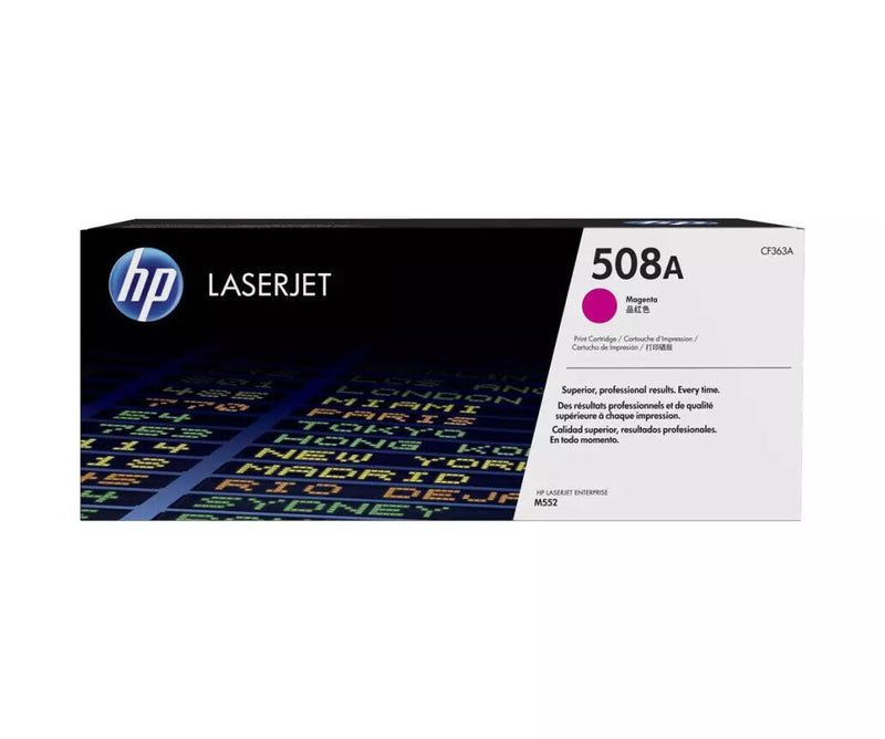 Cartouche HP LaserJet 508A CF363A Original Neuf Magenta 5000 Pages HP M552 M553 HP
