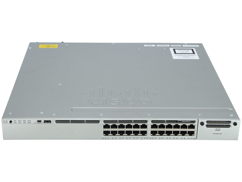 Switch Cisco Catalyst WS-3850-24PW-S V08 24 Ports PoE+ Avec PSU PWR-C1-715WAC  Cisco   