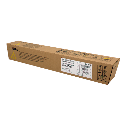 Toner Ricoh 841818 Original Neuf Jaune 18 000 Pages Pour MP C3503  Ricoh   