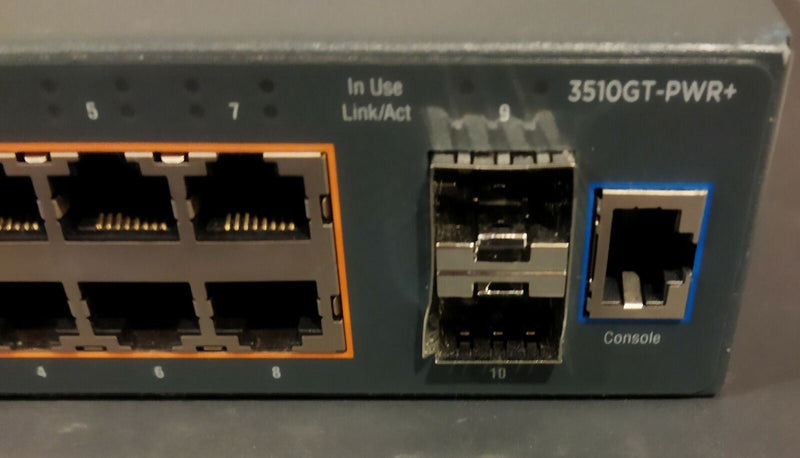 🔥 Avaya 3510GT-PWR+ Commutateur Gigabit 8 Ports PoE+ Géré 🌐 Avaya