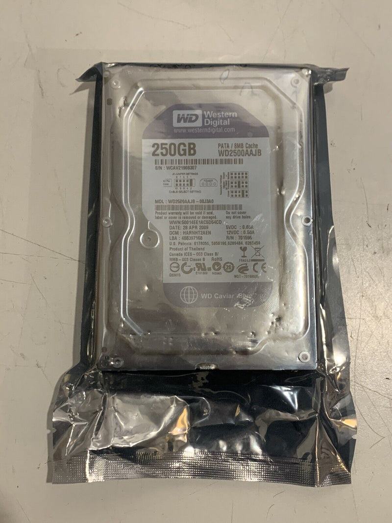 Western Digital WD2500AAJB-00J3A0 250GB PATA/8MB Cache Neuf  Western Digital   