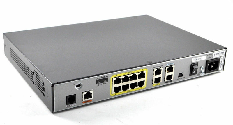 Routeur Cisco 1801 Services Intégrés - Versions V.01, V.03, V.05 (32Mo) CISCO