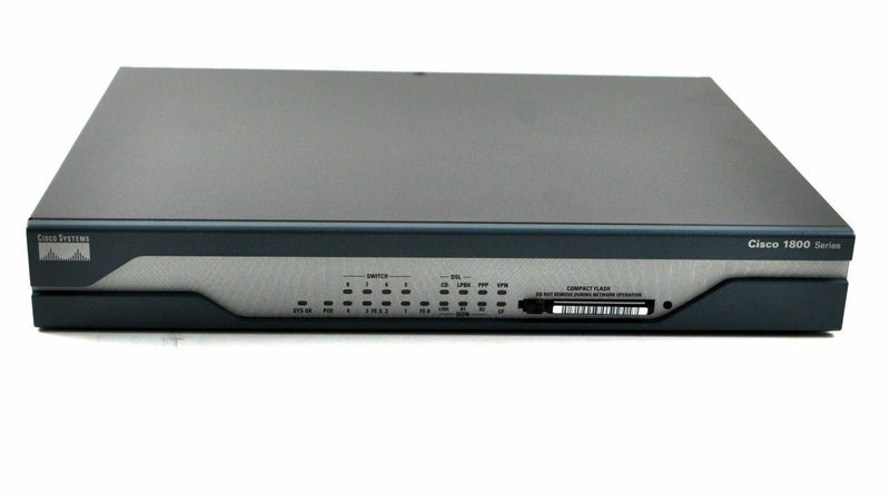 Routeur Cisco 1801 Services Intégrés - Versions V.01, V.03, V.05 (32Mo) CISCO