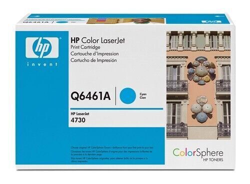 Patrone HP Q6461A Original Neu Cyan 12.000 Seiten Für Hp LaserJet 4730