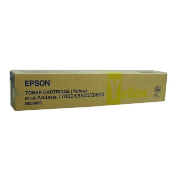 Toner EPSON S050039 C13S050039 Original Neuf Jaune 6000 Pages  Epson   