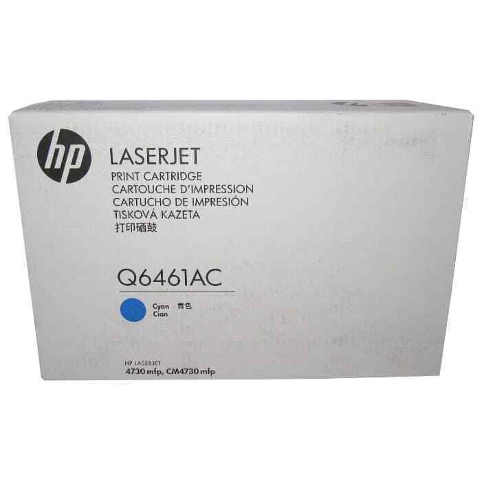 Cartouche HP Q6461AC Original Neuf Cyan 12 000 Pages Pour Hp LaserJet 4730mfp  HP   