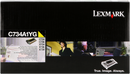 Toner Lexmark C734A1YG Original Neuf Jaune 6000 Pages Pour Lexmark C734,736,X734 Lexmark