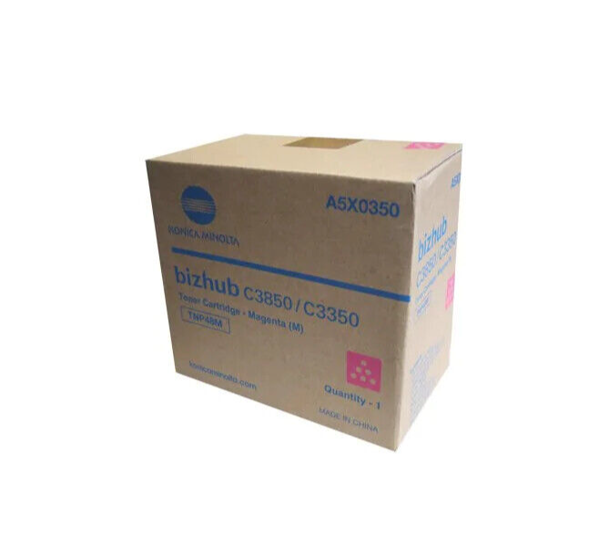 Toner Konica Minolta TNP48M / A5X0350 Original Neuf Magenta 10 000 Pages  Konica Minolta   