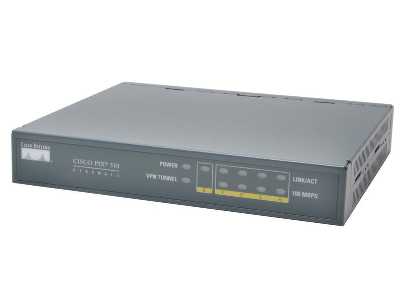 Pare Feu Cisco PIX-501-BUN-K9 100 mégabits par seconde Neuf Dans Son Carton  Cisco   