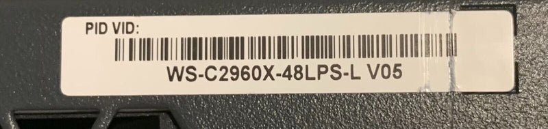 Switch Cisco Catalyst WS-C2960X-48LPS-L V05 48 Ports Et Module C2960X-STACK.  Cisco   