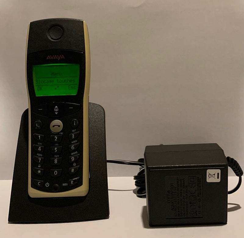 Téléphone Sans Fil Avaya IP DECT 3701 700346802 Avec Support Et Chargeur.  Avaya   