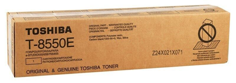 Toner Toshiba T-8550E Original Noir 62400 Pages Pour e-STUDIO 555/655/755/855  Toshiba   