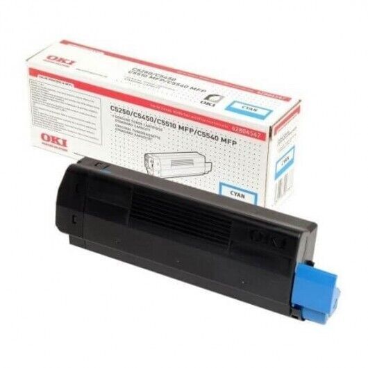 Toner OKI 42804547 Original Cyan Neuf 3000 Pages Pour C5250 C5450 C5510 MFP  OKI   