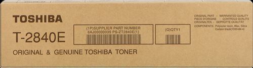 Original Toner Toshiba T2840E Noir 23 000 Pages pour imprimante e-Studio 233  Toshiba   