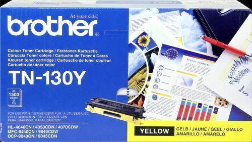 Brother TN-130Y Toner Jaune Original 1500 Pages  Brother   