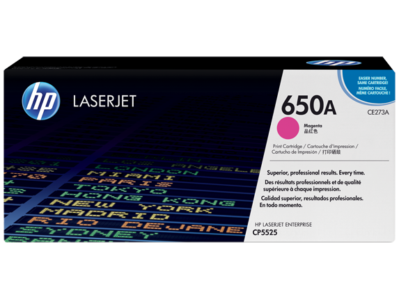 🖨️Cartouche de toner HP 650A CE273A 15 000 Pages Magenta 🌟 HP