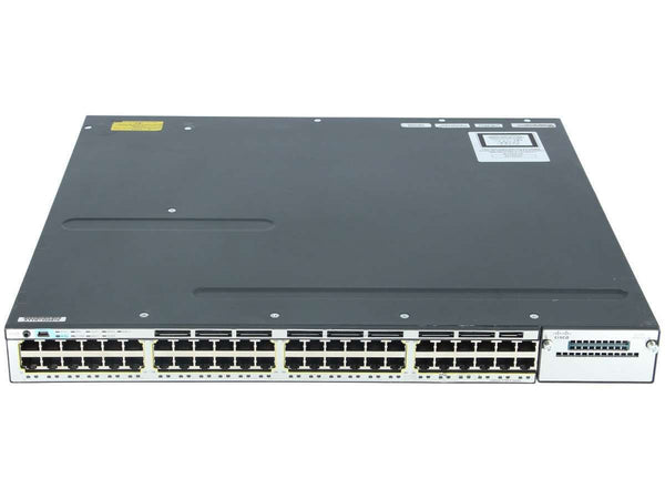 🔌 SWITCH CISCO WS-C3750X-48PF RECONDITIONNÉ + MODULE 10G TESTÉ 🛡️ Cisco