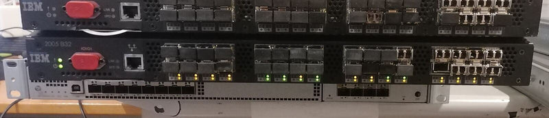 🌐 Switch San Ibm 2005-b32 Totalstorage 32 Sfp Testé Pro 💾 IBM