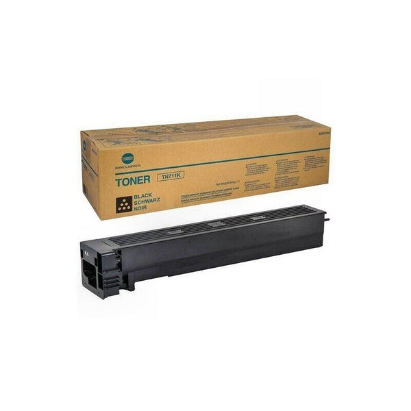 🖨️ Toner Noir Konica Minolta TN711K A3VU150 Original Neuf 🖨️ Konica Minolta