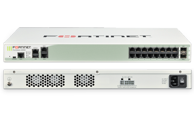 🔒 FireWall Fortinet FortiGate 200D FG-200D Avec Câble 🔌 Fortinet