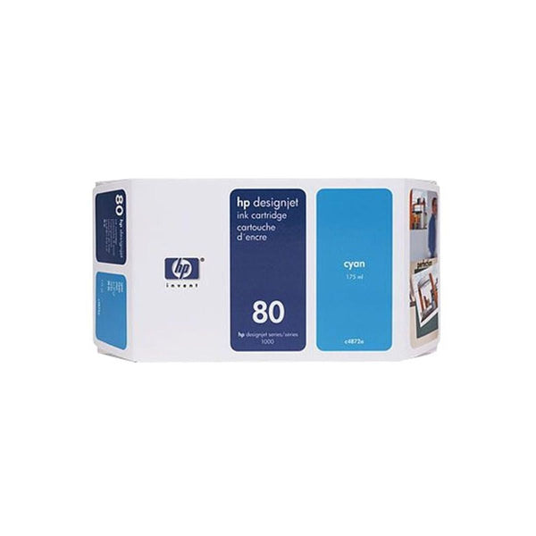 🖨️Cartouche D’Encre HP C4846A HP80 Cyan 350ml Original Neuf 08/2012💙 HP