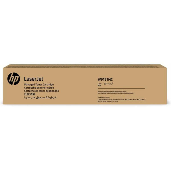 🖨️ Toner HP W9191MC Original Neuf Cyan ✅ HP