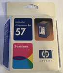 🎨 Cartouche d’encre HP 57 Tricolore C6657AE Originale Neuve 08/2005 🌈 HP